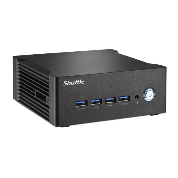 Shuttle XPC Nano BareBone AMD Ryzen 7 8845HS 2xSO-DIMM 1xM.2 NA10H7 - Barebone - 10.240 MB