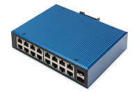 DIGITUS 16 Port Gigabit Ethernet Netzwerk Switch,...
