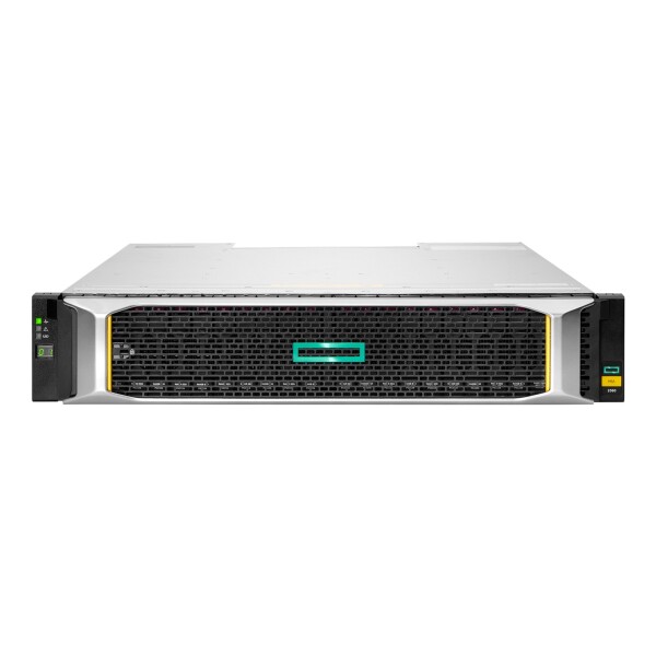 HPE MSA 2060 10GbE iSCSI SFF Storage - 0 TB - HDD+SSD - 5 kg - Rack (2U) - Silber - Schwarz