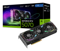 PNY VGA PCI-E 12GB GeForce RTX 5070 ARGB EPIC-X RGB OC - PNY - 1xHDMI 3xDP