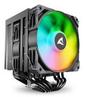 Sharkoon A60 RGB Dual-Tower-Luftkühler - CPU-Kühler - 30 dB