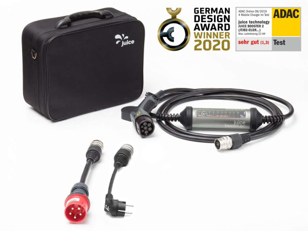 Juice Technology German Basic Set (EU) - Anthrazit - Schwarz - AC - IP67 - 1 Stück(e) - IEC 62752 - 62196 - 61851 - Mode 2/3 - 230 V