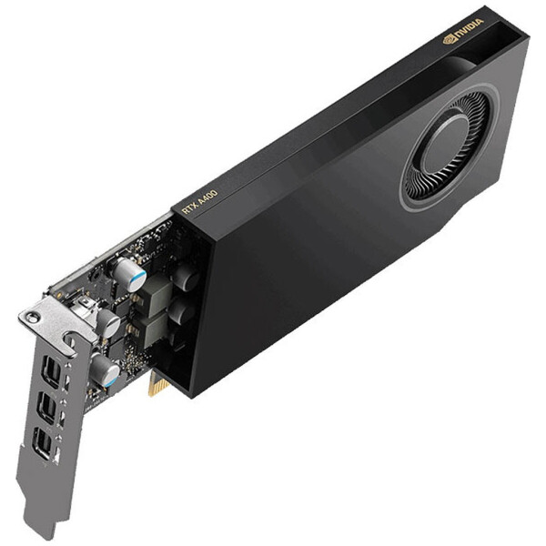 NVIDIA RTX A400 - Scheda grafica - RTX A400 - 4 GB GDDR6 - PCIe 4.0 x8 - 4 x Mini DisplayPort