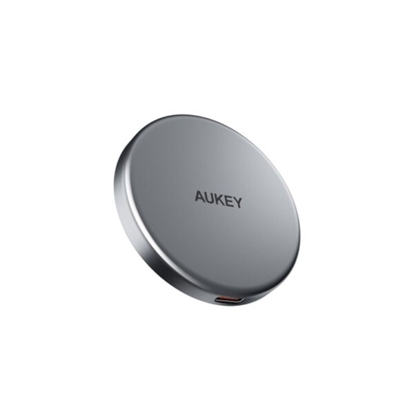 AUKEY Ladeplatte MagFusion Aura Qi2 15W Wireless schwarz