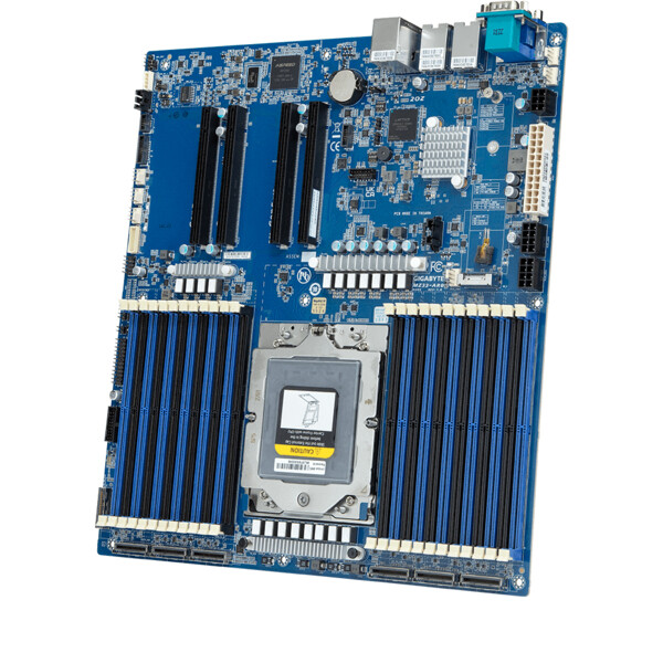 Gigabyte MZ33-AR0 - 1.0 - Motherboard - E-ATX EPYC 9004 Series - Mainboard - E-ATX
