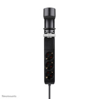 Neomounts VOLT Desk Clamp socket with Quick-charge USB Ports clamp 0-50mm 3x type-F 230V