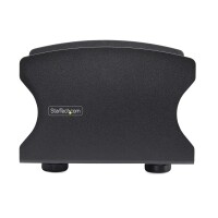 StarTech.com PC-Wandhalterung, für Computer bis zu 18 kg, werkzeuglos Verstellbare Breite (50 bis 200 mm), PC Wandmontage für Mini PC/Tower, Computer Wand-/Schreibtischhalterung, CPU-Halterung für Wandmontage, Desktop, 18 kg, Schwarz, Kunststoff, Gummi, S