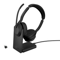Jabra Evolve2 55 - Verkabelt & Kabellos - Büro/Callcenter - 20 - 20000 Hz - 130 g - Kopfhörer - Schwarz