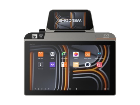 Sunmi D3 mini GMS EDLA-EL 25.7cm 10.1 Projected Capacitive 10 TP Cutter Scanner