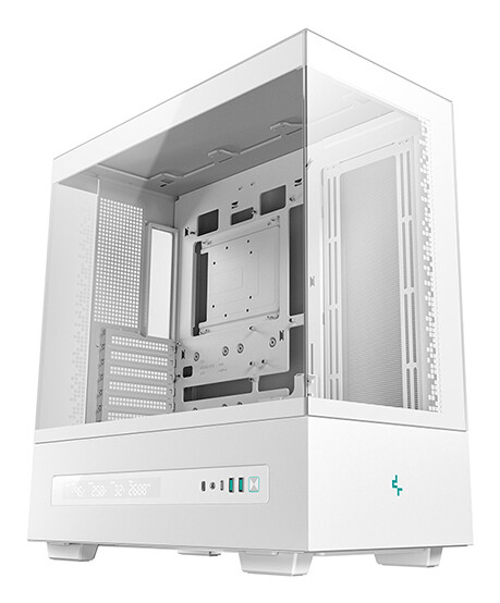 Deepcool CH690 Digital weiss Tempered Glass x 2 - Tower - ATX - Tower - ATX