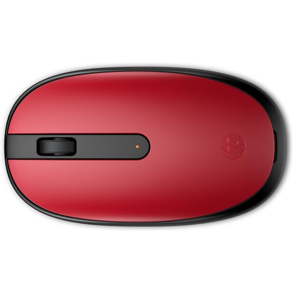 HP 240 Bluetooth-Maus (Empire Red) - Beidhändig - Optisch - Bluetooth - 1600 DPI - Rot
