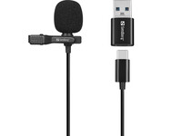 SANDBERG Streamer USB Clip Microphone -...
