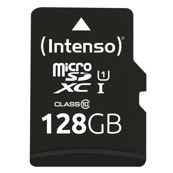 Intenso 128GB microSDXC - 128 GB - MicroSDXC - Klasse 10 - UHS-I - 90 MB/s - Class 1 (U1)