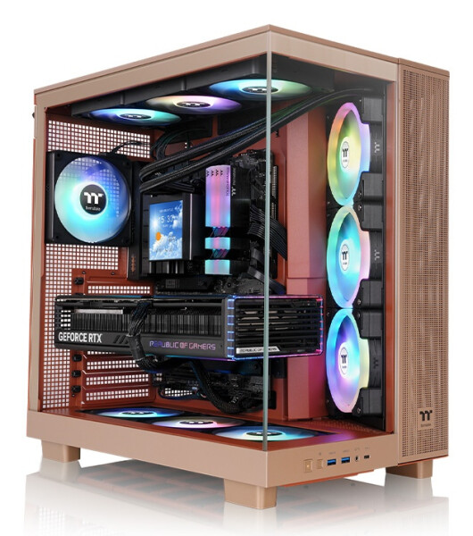 Thermaltake View 380 XL TG ARGB Gravel Sand - Midi/Minitower - ATX