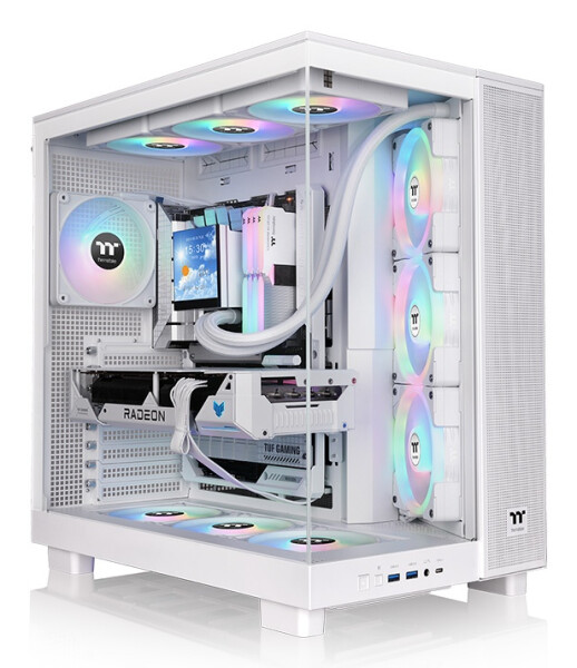 Thermaltake View 380 XL TG ARGB Snow White - Midi/Minitower - ATX