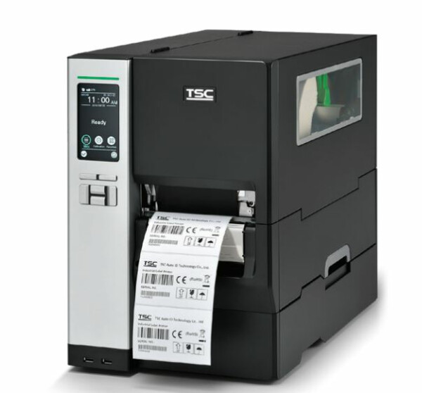 TSC MH641P 24 Punkte/mm Rewinder Disp. RTC USB RS232 Ethernet - Etiketten-/Labeldrucker - Etiketten-/Labeldrucker