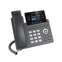 Grandstream GRP2612P - IP-Telefon - Schwarz - Kabelgebundenes Mobilteil - Im Band - Außerhalb des Bandes - SIP-Info - Supervisor - Benutzer - 2 Zeilen