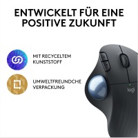 Logitech Ergo M575s Wireless Trackball - Trackball - 2.000 dpi