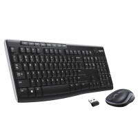 Logitech MK270, Volle Größe (100%), Kabellos,...