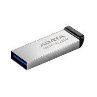 ADATA UR350 USB-Stick 128 GB USB Typ-A 3.2 Gen 1 (3.1 Gen 1) Schwarz - Silber (UR350-128G-RSR/BK) - Flash-Speicher - unsortiert