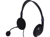 SANDBERG Saver USB headset - Kabelgebunden - Anrufe/Musik - 20 - 20000 Hz - 65 g - Kopfhörer - Schwarz