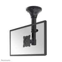 Neomounts FPMA-C025BLACK Monitor-/TV-Deckenhalterung 10-30" - H 37-47 cm - neigbar - 12 kg - 25,4 cm (10") - 76,2 cm (30") - 75 x 75 mm - 100 x 100 mm - 370 - 470 mm