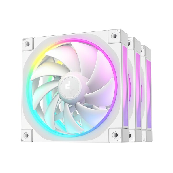 Deepcool FL12 weiss 3er Pack 120 mm - Gehäuse-Lüfter - 2.150 rpm