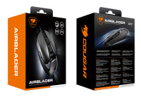 Cougar Gaming Maus AirBlader Kabelgebunden Schwarz - Maus - 16.000 dpi