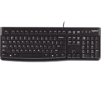 Logitech K120 - Verkabelt - USB - QWERTY - Schwarz