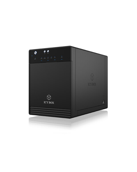 ICY BOX IB-3740-C31 - HDD / SSD-Gehäuse - 2.5/3.5" - SATA - Serial ATA II - Serial ATA III - 10 Gbit/s - USB Anschluss - Schwarz
