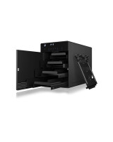 ICY BOX IB-3740-C31 - HDD / SSD-Gehäuse - 2.5/3.5" - SATA - Serial ATA II - Serial ATA III - 10 Gbit/s - USB Anschluss - Schwarz