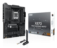 ASUS X870 MAX GAMING WIFI7 - Motherboard - ATX - Socket AM5 - AMD X870 Chipsatz... - Mainboard - AMD Sockel AM5 (Ryzen Zen4)