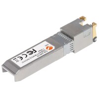 Intellinet 508179 - Kupfer - 10000 Mbit/s - SFP+ - 30 m - IEEE 802.3ab,IEEE 802.3an,IEEE 802.3bz - Silber