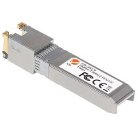 Intellinet 508179 - Kupfer - 10000 Mbit/s - SFP+ - 30 m - IEEE 802.3ab,IEEE 802.3an,IEEE 802.3bz - Silber