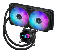 ASUS ROG Strix LC III 240 ARGB, Flüssigkeitskühlung, 12 cm, 36 dB, 70,38 cfm, Schwarz