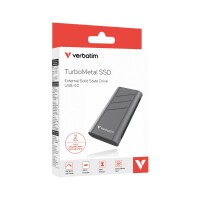 Verbatim TurboMetal SSD USB4 2TB, 2 TB, USB Typ-C, USB4...
