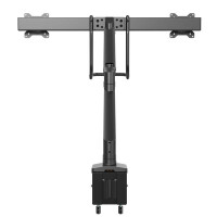 StarTech.com Doppel Monitorarm - Heavy Duty - Tüllen- / Schreibtischklemmenhalterung - Klemme - 16 kg - 43,2 cm (17") - 81,3 cm (32") - 100 x 100 mm - Schwarz