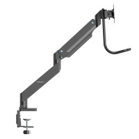 StarTech.com Doppel Monitorarm - Heavy Duty - Tüllen- / Schreibtischklemmenhalterung - Klemme - 16 kg - 43,2 cm (17") - 81,3 cm (32") - 100 x 100 mm - Schwarz