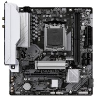Gigabyte B650M GAMING WIFI6E Mainboard - AMD Ryzen 9000 Serie CPUs, 5+2+2 Phasen VRM, bis zu 6400 MHz DDR5 (OC), 1xPCIe 4.0 M.2, 2,5 GbE LAN, WIFI 6E, USB 3.2 Gen 1, AMD, Sockel AM5, AMD Ryzen 7000 Series, AMD Ryzen 8000 Series, AMD Ryzen 9000 Series, Soc