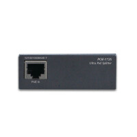 Planet POE-172S - IEEE 802.3 - IEEE 802.3ab - IEEE 802.3af - IEEE 802.3at - IEEE 802.3u - 10/100/1000Base-T(X) - Schwarz - Metall - 0 - 50 °C - -10 - 70 °C