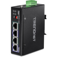 TRENDnet TI-IG290 - 2.5 Gigabit Ethernet - 10,100,1000,2500 Mbit/s - IEEE 802.3 - IEEE 802.3ab - IEEE 802.3af - IEEE 802.3at - IEEE 802.3bt - IEEE 802.3bz - IEEE 802.3u,... - Voll - Halb - Schwarz - 716685 h