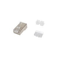 Equip Cat.6A RJ45 Geschirmter Stecker - 100 Stück...