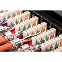 DIGITUS Desktop CAT 6A, Klasse EA Patch Panel, geschirmt, schwarz