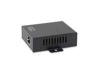 LevelOne 1-Port RJ-45 Gigabit PoE Repeater - IEEE 802.3 - IEEE 802.3af - IEEE 802.3at - IEEE 802.3u - IEEE 802.3x - Schwarz - 100 m - China - 0 - 40 °C - 0 - 90%