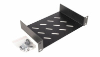 Equip Fachboden fest 10" für Serverschränke 1U 15cm sw