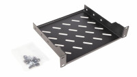 Equip Fachboden fest 10" für Serverschränke 1U 20cm sw