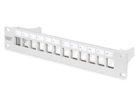 DIGITUS Modulares Patch Panel, 12-Port