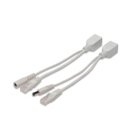DIGITUS Passives PoE-Kabelset, Splitter + Injektor