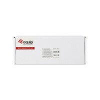 Equip Patchpanel 12x Cat6A 10" FTP 1HE Keystone...