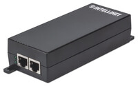 Intellinet Gigabit High-Power PoE+ Injektor, 1 x 30 Watt-Port, IEEE 802.3at/af Power over Ethernet (PoE+/PoE), Kunststoffgehäuse, Gigabit Ethernet, 10,100,1000 Mbit/s, IEEE 802.3, IEEE 802.3ab, IEEE 802.3af, IEEE 802.3at, IEEE 802.3u, IEEE 802.3x, Cat5, C